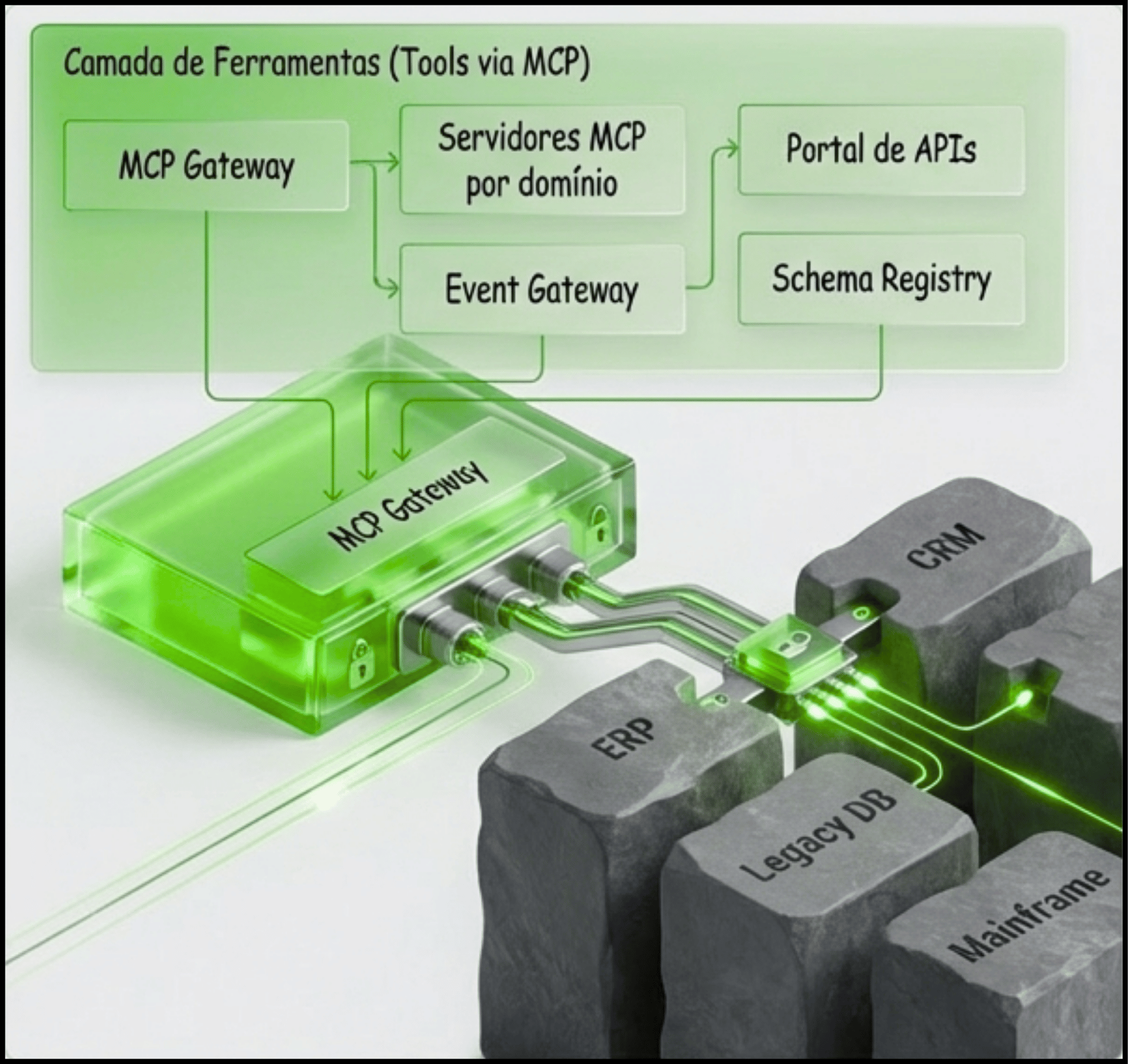 Representação da Ponte com o Legado
